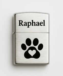 Einzigartig gravierbares Benzinfeuerzeug-Chrome gebürstet