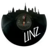 Vinyl-Wanduhr mit Laser Cut