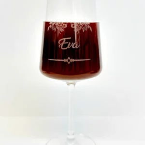 Lasergraviertes Glas