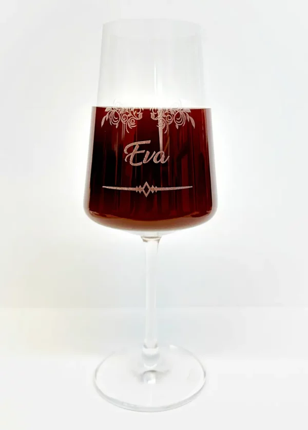 Lasergraviertes Glas