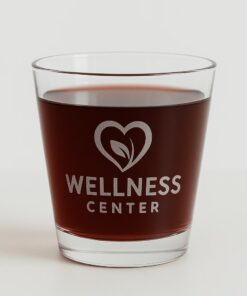 Einzigartig lasergraviertes Wasserglas – Ihr persönliches Unikat