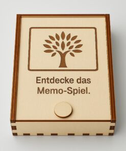 Geschenkbox mit persönlicher Lasergravur
